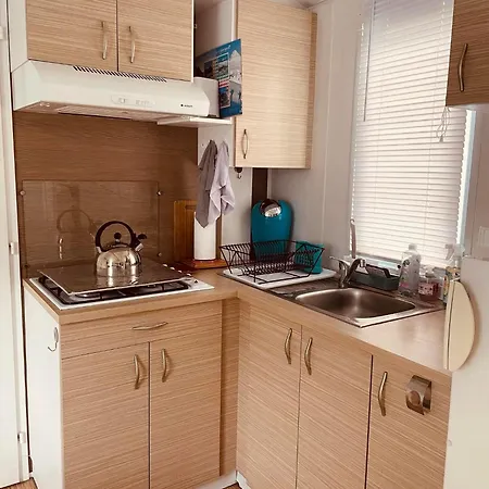 Mobil-home 3ch Le Per Malou Les Clarines Campsite La Bourboule